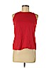 Ann Taylor LOFT Red Sleeveless Blouse Size M (petite) - photo 1