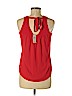 Ann Taylor LOFT Red Sleeveless Blouse Size M (petite) - photo 2