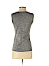 Adrianna Papell Silver Sleeveless Top Size S - photo 2