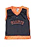 Nike 100% Polyester Orange Sleeveless Jersey Size 4 - photo 1