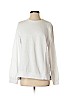 Clu 100% Cotton White Pullover Sweater Size M - photo 1