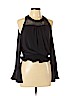 Ramy Brook 100% Polyester Black Sleeveless Blouse Size L - photo 1