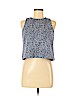 MICHAEL Michael Kors Blue Sleeveless Blouse Size M (petite) - photo 1
