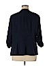 Torrid Blue Blazer Size 2X Plus (2) - photo 2