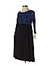 Three Seasons Maternity Blue Casual Dress Size S - photo 1