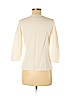 Ann Taylor LOFT 100% Cotton Ivory Cardigan Size M (petite) - photo 2