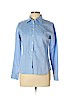 Lilly Pulitzer 100% Cotton Blue Long Sleeve Button-Down Shirt Size 10 (petite) - photo 1