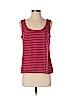 Ann Taylor LOFT 100% Polyester Burgundy Sleeveless Blouse Size S (petite) - photo 1