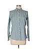 Eddie Bauer Blue Long Sleeve Button-Down Shirt Size M (petite) - photo 1