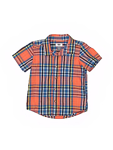 Old Navy Short Sleeve Button-Down Shirt (view 1)