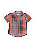 Old Navy Orange Short Sleeve Button-Down Shirt Size 5T - photo 1