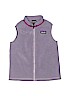 Patagonia 100% Polyester Purple Fleece Jacket Size 5T - photo 1