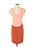 Diane von Furstenberg Orange Casual Dress Size 2 - photo 1