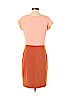 Diane von Furstenberg Orange Casual Dress Size 2 - photo 2
