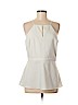 Banana Republic 100% Polyester Ivory Sleeveless Blouse Size 8 - photo 1