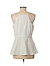 Banana Republic 100% Polyester Ivory Sleeveless Blouse Size 8 - photo 2