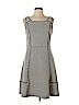 Lands' End Gray Casual Dress Size 12 - photo 1