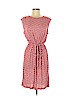 Ann Taylor LOFT 100% Rayon Red Casual Dress Size M (petite) - photo 1