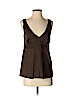 Theory Brown Sleeveless Top Size S - photo 1