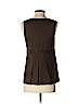 Theory Brown Sleeveless Top Size S - photo 2