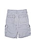 Old Navy 100% Cotton Solid Gray Cargo Shorts Size 6 - photo 2