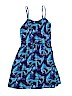 Forever 21 100% Rayon Blue Dress Size 13 - 14 - photo 1
