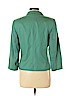 Akris Punto 100% Wool Green Wool Blazer Size 10 - photo 2