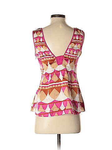 Diane von Furstenberg Sleeveless Silk Top (view 2)