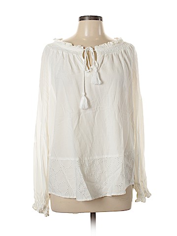 Donna Karan New York Long Sleeve Blouse (view 1)