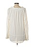 Donna Karan New York 100% Viscose White Long Sleeve Blouse Size L - photo 2
