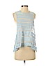 Free People Blue Sleeveless Top Size S (petite) - photo 1