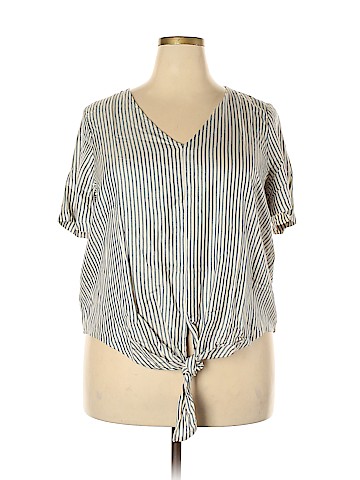 Madewell Short Sleeve Blouse (view 1)