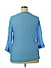 Misslook Blue 3/4 Sleeve Blouse Size 2X - photo 2
