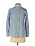 Banana Republic 100% Cotton Blue Long Sleeve Button-Down Shirt Size XS (petite) - photo 1
