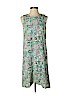 J.jill 100% Rayon Green Casual Dress Size XS (petite) - photo 1