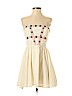 Parker 100% Polyester Ivory Casual Dress Size XS - photo 1
