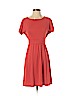 Ann Taylor 100% Polyester Red Casual Dress Size 00 (petite) - photo 1