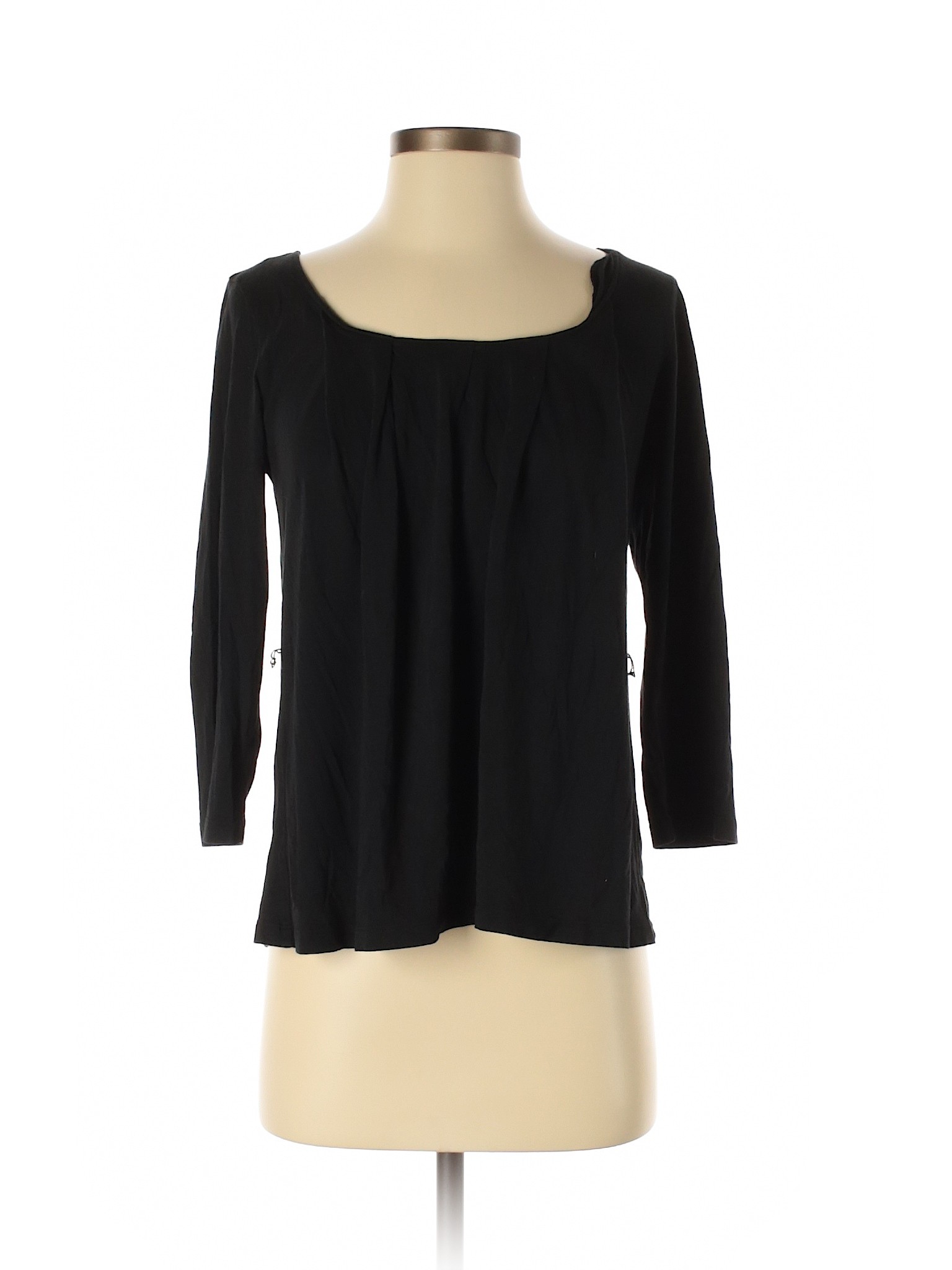 The Limited Women Black 3/4 Sleeve Top S | eBay