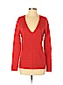 Theory 100% Cashmere Red Cashmere Pullover Sweater Size S - photo 1