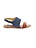 Lafayette 148 New York Blue Sandals Size 5 1/2 - photo 1
