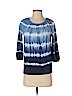 Chaps Blue 3/4 Sleeve Top Size XS (petite) - photo 1