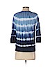 Chaps Blue 3/4 Sleeve Top Size XS (petite) - photo 2