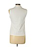 Burberry 100% Cotton Ivory Sleeveless Polo Size XL - photo 2