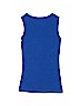 Justice Solid Blue Tank Top Size 6 - photo 2