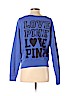 Victoria's Secret Pink Blue Sweatshirt Size S (petite) - photo 2