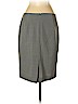 Theory Gray Wool Skirt Size 4 - photo 2