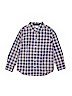 Gymboree 100% Cotton Blue Long Sleeve Button-Down Shirt Size 7 - 8 - photo 1