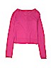 Gap Kids 100% Cotton Solid Pink Cardigan Size 14 - 16 - photo 2