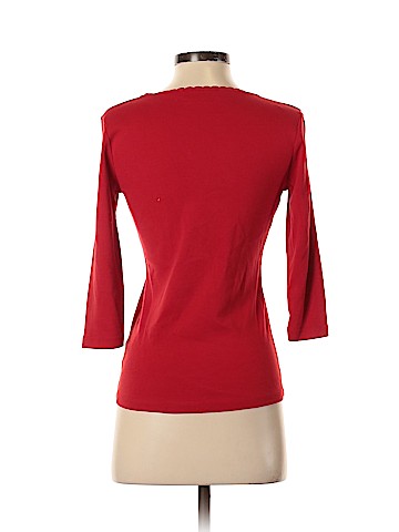 Jones New York Signature 3/4 Sleeve Top (view 2)