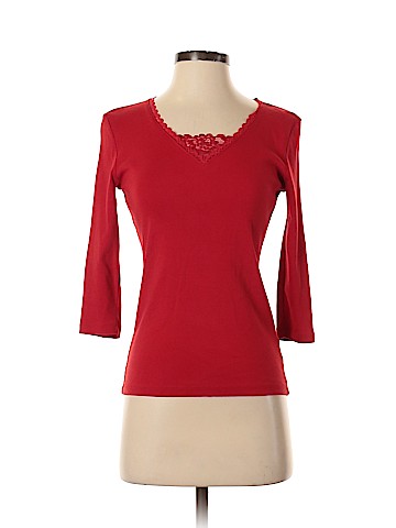 Jones New York Signature 3/4 Sleeve Top (view 1)